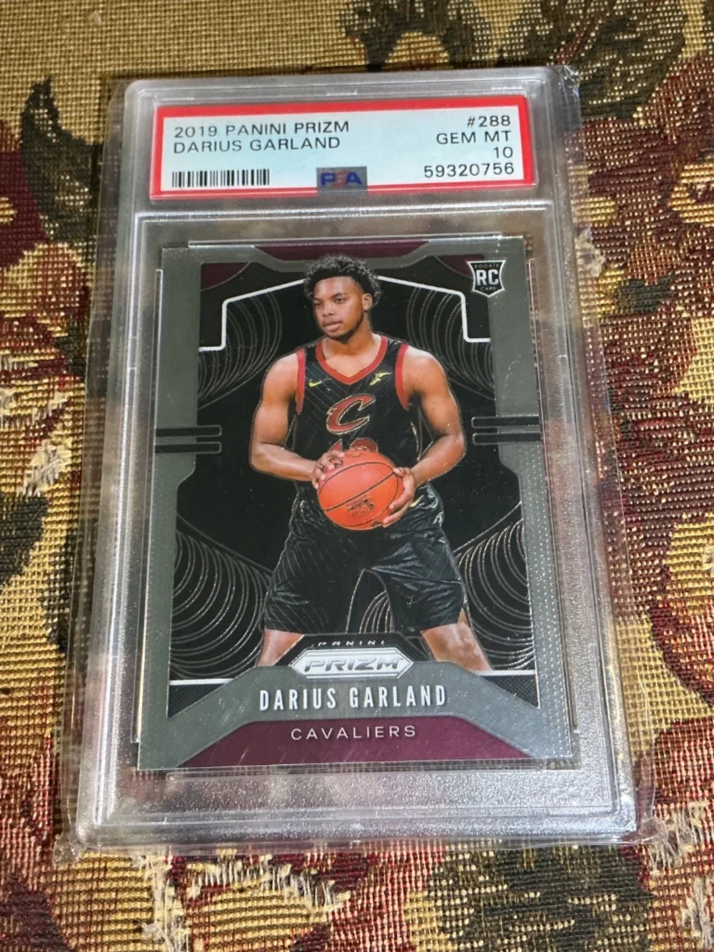 2019 Panini prizm Darius Garland #288 rookie card Graded PSA 10